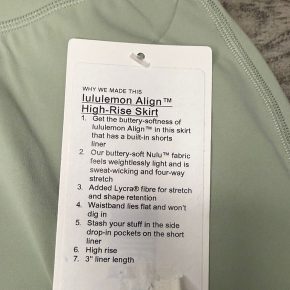 lululemon Align High-Rise Skirt - Picture 4 of 6